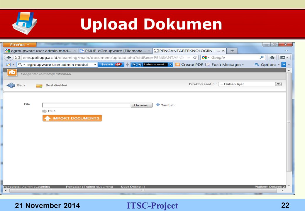 ITSC-Project 21 November Upload Dokumen