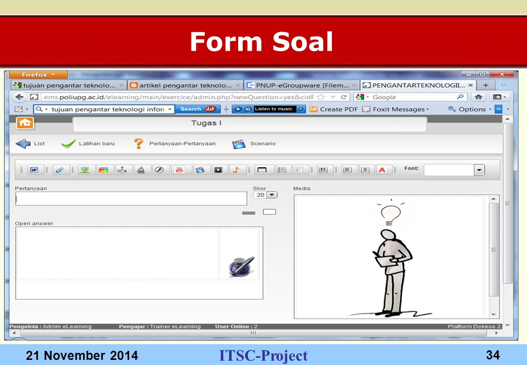 ITSC-Project 21 November Form Soal