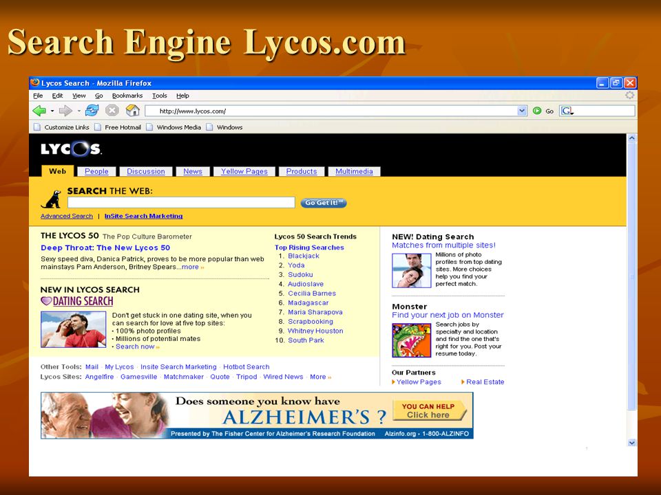 Search Engine Lycos.com