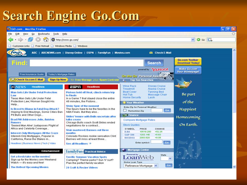 Search Engine Go.Com