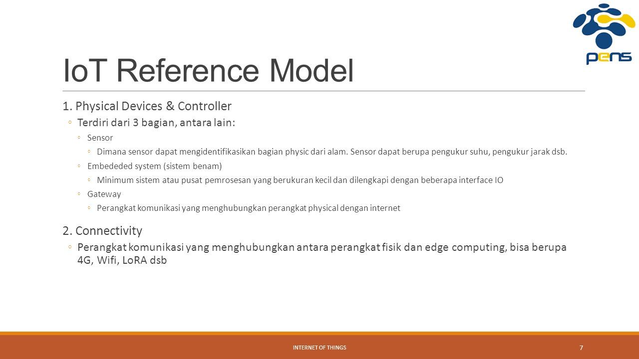 IoT Reference Model 1.