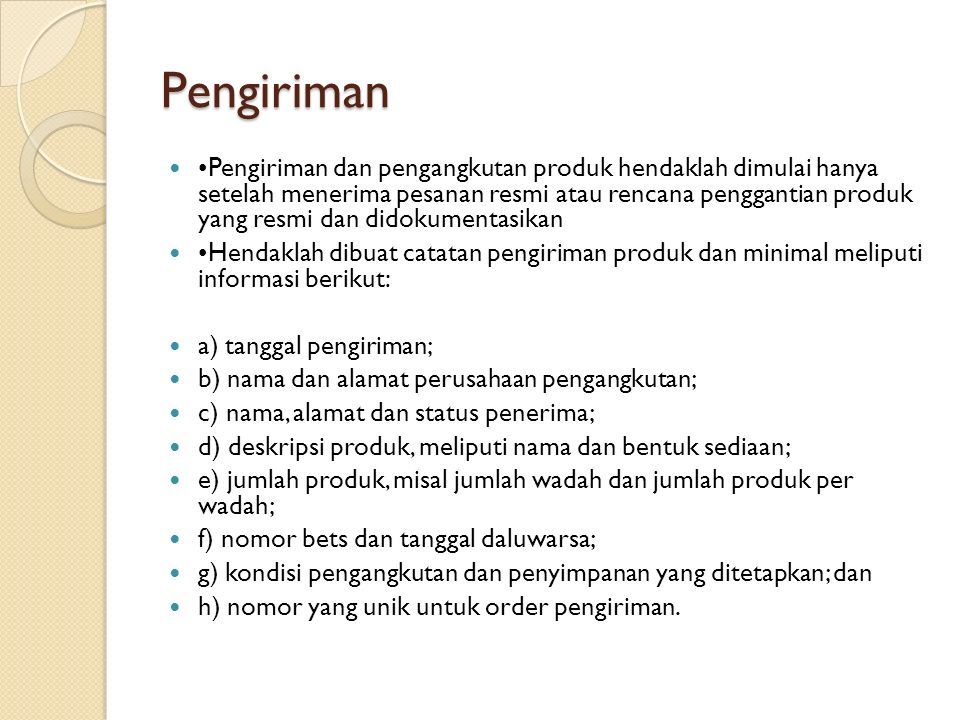 Cpotb Cpob Vs Cpotb Ruang Lingkup Cpob Industri Farmasi Yang