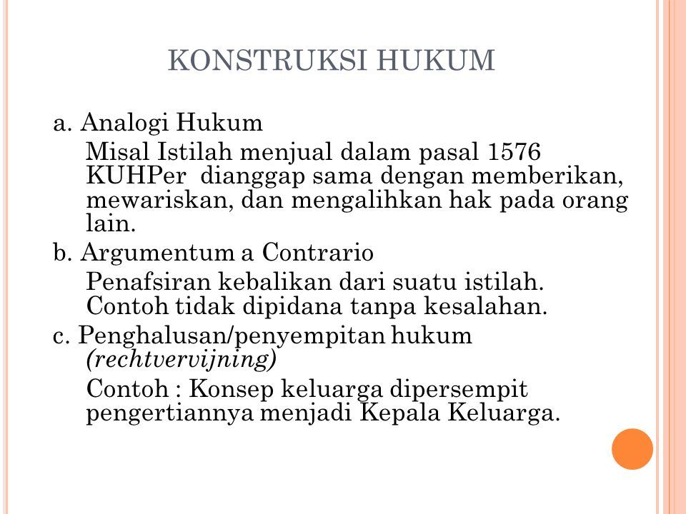 PENEMUAN HUKUM. Penemuan Hukum (Rechtsvinding) Merupakan Proses ...