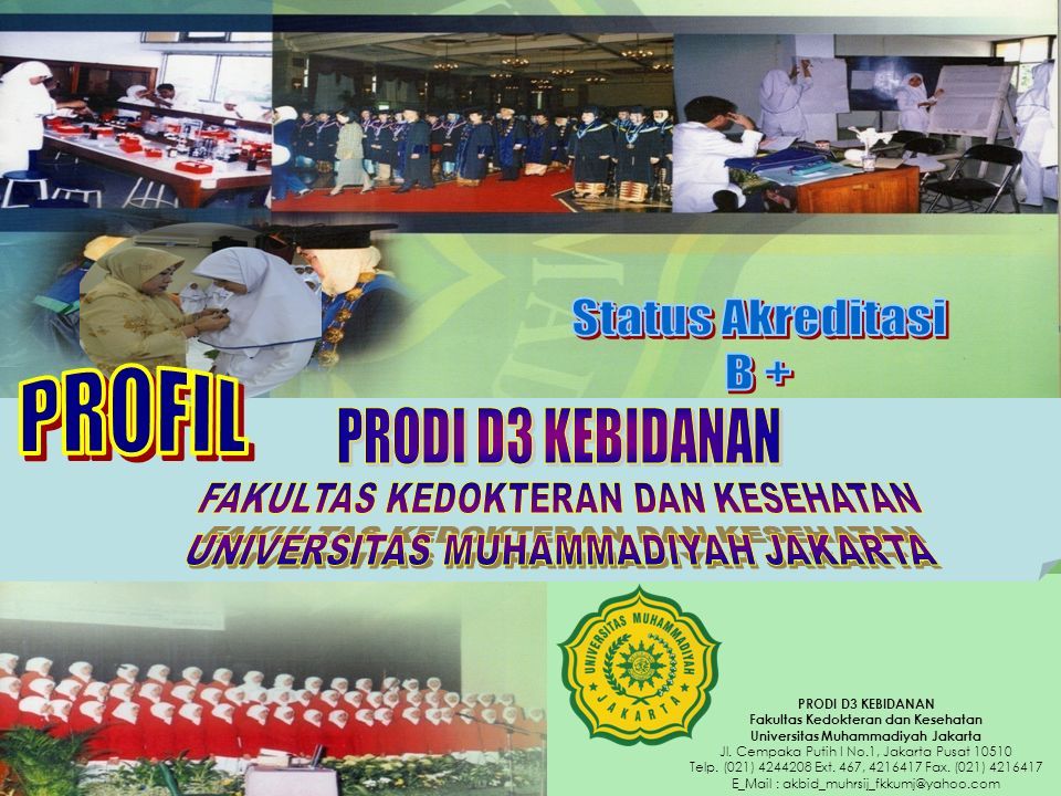 Prodi D3 Kebidanan Fakultas Kedokteran Dan Kesehatan Universitas 