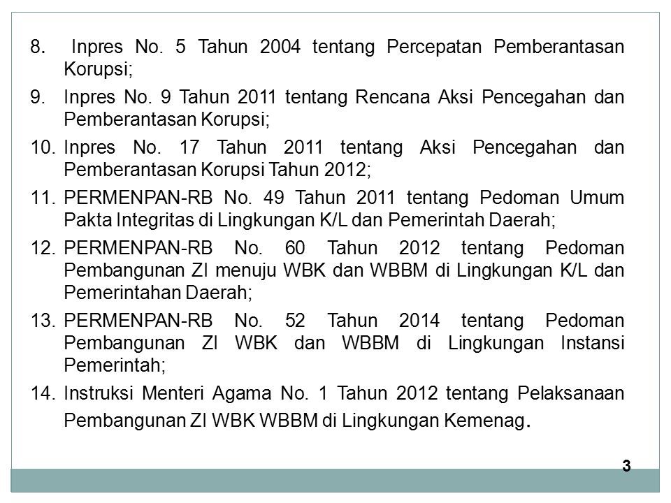 DASAR HUKUM 1.UU No. 28 Tahun 1999 Tentang Penyelenggara Negara Yang ...