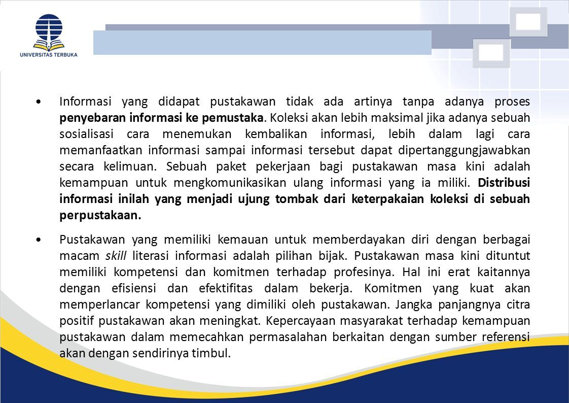 Pelatihan Literasi Informasi Berbasis Web Sarana Perpustakaan