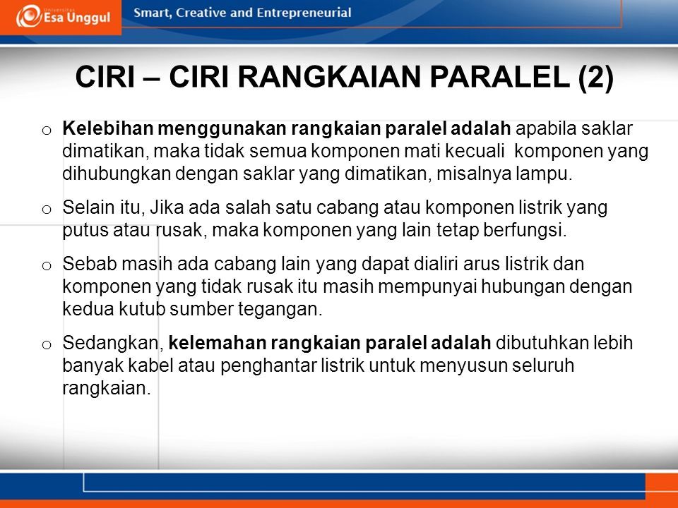 Listrik Dinamis Rangkaian Seri Dan Paralel Pertemuan 10 Harlinda Syofyan S Si M Pd Pendidikan Guru Sekolah Dasar Fakultas Keguruan Dan Ilmu Pendidikan Ppt Download